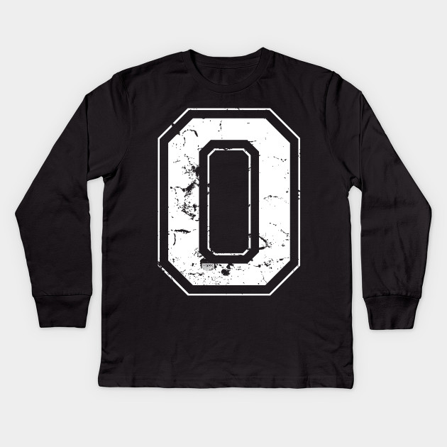 Initial Letter O White Jersey Sports Athletic Player
